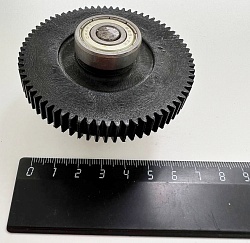 Шестерня для мясорубок Хозяюшка d= 72мм с подш.  SHZ072  8570