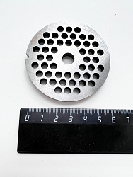 Решетка для мясорубки KENWOOD (62х6 мм, центр.d-9 мм) отв. 5,0 мм KW009  1440