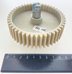 Шестерня для мясорубок Vitek с металич. валом D95mm прямые зубья   9739 