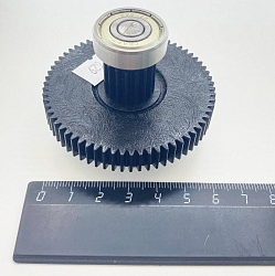 Шестерня для мясорубок Хозяюшка d= 66мм с подш.   SHz066  8544