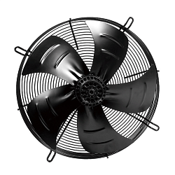 Вентилятор осевой в сборе малошумный (6-ти полюсной) 6D-500S-420Вт (380В) 